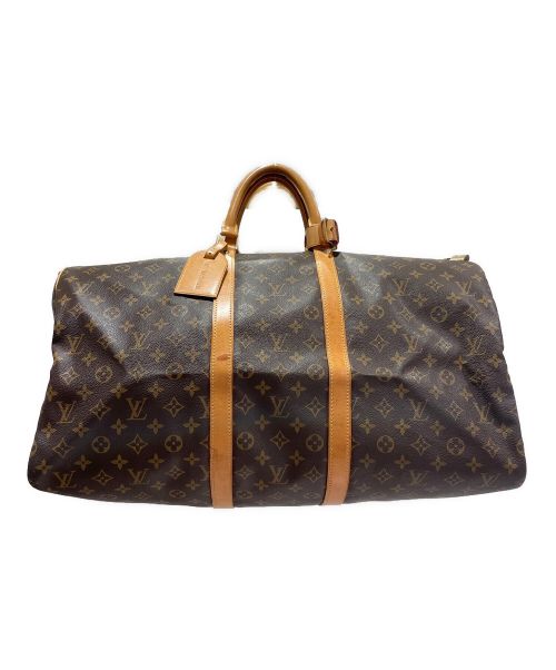 LOUIS VUITTON（ルイ ヴィトン）LOUIS VUITTON (ルイ ヴィトン) キーポルバンドリエール55 ブラウン サイズ:55の古着・服飾アイテム