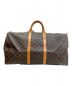 LOUIS VUITTON (ルイ ヴィトン) キーポルバンドリエール55 ブラウン サイズ:55：64800円