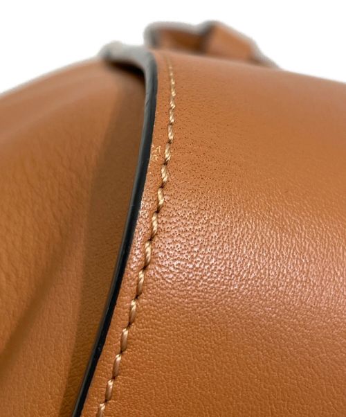 LOEWE（ロエベ）LOEWE (ロエベ) ハンモックバッグスモール ブラウン/タン サイズ:スモールの古着・服飾アイテム