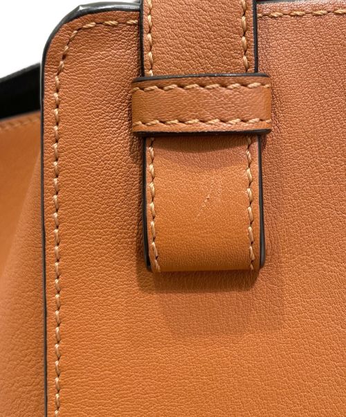 LOEWE（ロエベ）LOEWE (ロエベ) ハンモックバッグスモール ブラウン/タン サイズ:スモールの古着・服飾アイテム