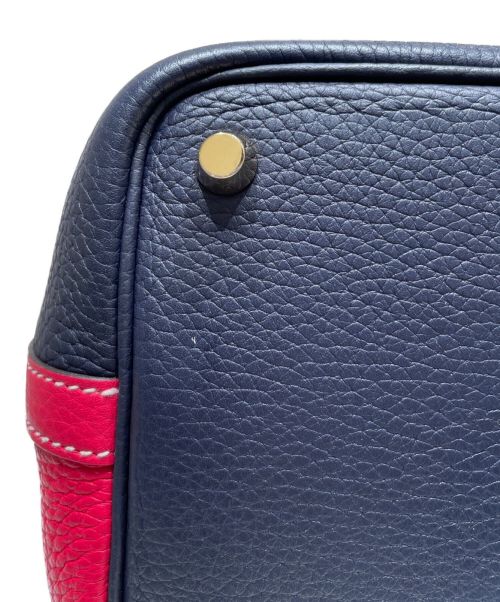 HERMES（エルメス）HERMES (エルメス) ピコタンロック PM ローズエクストリーム×ブルーニュイ サイズ:PMの古着・服飾アイテム