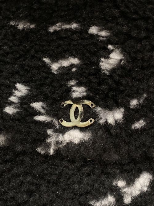 CHANEL（シャネル）CHANEL (シャネル) ボアバケットハット ブラック サイズ:Sの古着・服飾アイテム