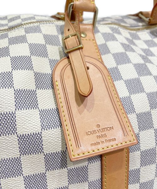 LOUIS VUITTON（ルイ ヴィトン）LOUIS VUITTON (ルイ ヴィトン) キーポル・バンドリエール55 ホワイト サイズ:55の古着・服飾アイテム