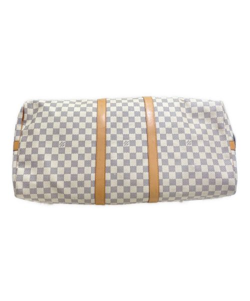 LOUIS VUITTON（ルイ ヴィトン）LOUIS VUITTON (ルイ ヴィトン) キーポル・バンドリエール55 ホワイト サイズ:55の古着・服飾アイテム