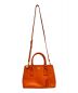 PRADA (プラダ) ガレリアバッグミニ オレンジ サイズ:ミニ：67800円