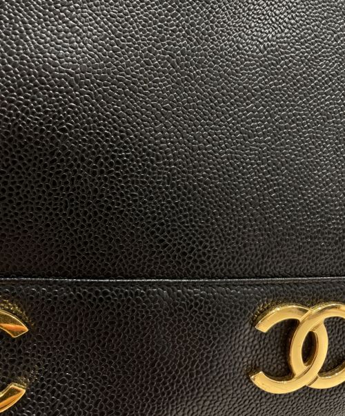 CHANEL（シャネル）CHANEL (シャネル) トリプルココチェーンショルダーバッグ ブラックの古着・服飾アイテム