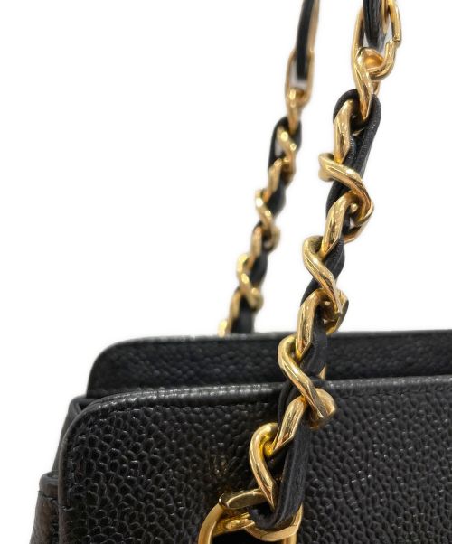 CHANEL（シャネル）CHANEL (シャネル) トリプルココチェーンショルダーバッグ ブラックの古着・服飾アイテム