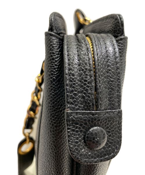 CHANEL（シャネル）CHANEL (シャネル) トリプルココチェーンショルダーバッグ ブラックの古着・服飾アイテム