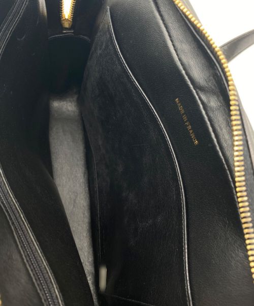 CHANEL（シャネル）CHANEL (シャネル) レザーショルダーバッグ ブラック サイズ:-の古着・服飾アイテム