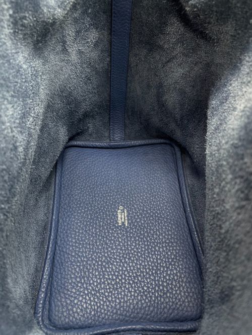 HERMES（エルメス）HERMES (エルメス) ピコタンロックPM マット ブルーブライトン サイズ:PM 未使用品の古着・服飾アイテム