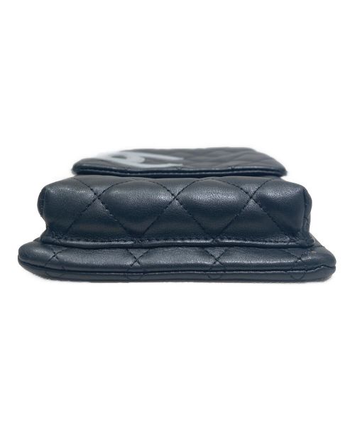 CHANEL（シャネル）CHANEL (シャネル) カンボンミニショルダーバッグ ブラック サイズ:-の古着・服飾アイテム