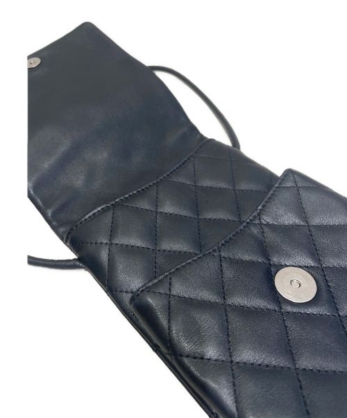 CHANEL（シャネル）CHANEL (シャネル) カンボンミニショルダーバッグ ブラック サイズ:-の古着・服飾アイテム