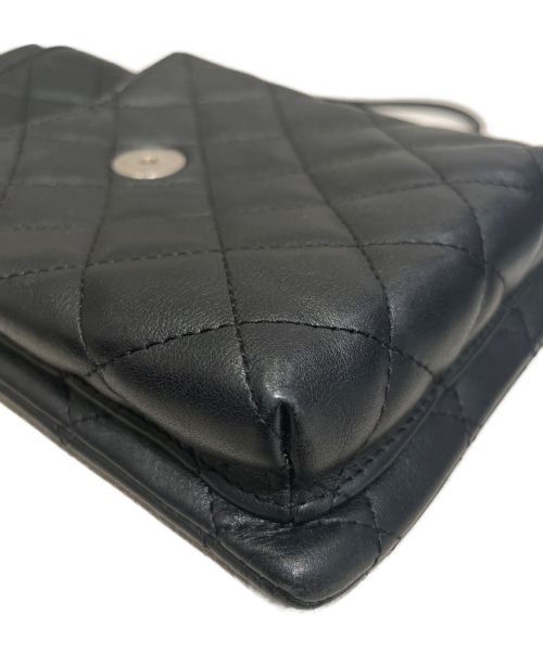 CHANEL（シャネル）CHANEL (シャネル) カンボンミニショルダーバッグ ブラック サイズ:-の古着・服飾アイテム