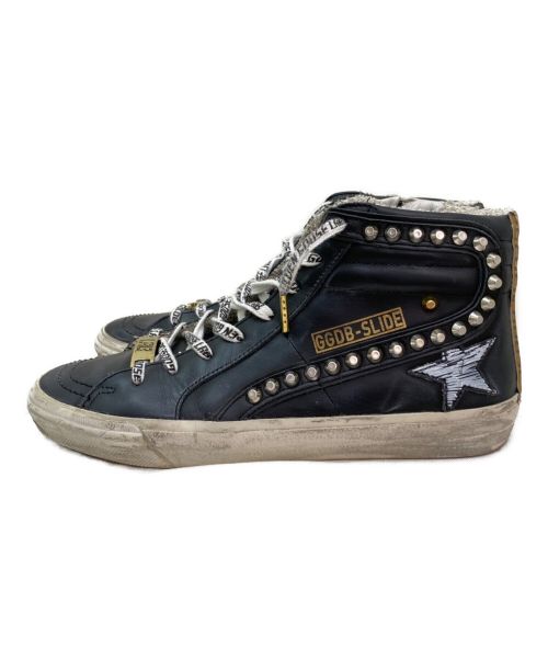 GOLDEN GOOSE（ゴールデングース）GOLDEN GOOSE (ゴールデングース) スタッズハイカットスニーカー ブラック サイズ:38の古着・服飾アイテム
