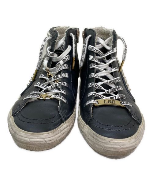 GOLDEN GOOSE（ゴールデングース）GOLDEN GOOSE (ゴールデングース) スタッズハイカットスニーカー ブラック サイズ:38の古着・服飾アイテム