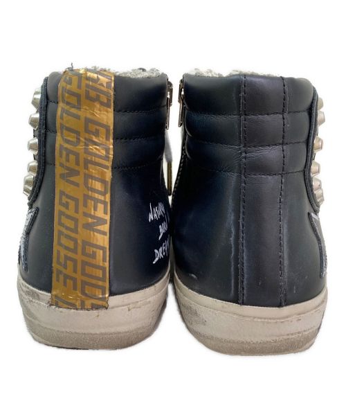 GOLDEN GOOSE（ゴールデングース）GOLDEN GOOSE (ゴールデングース) スタッズハイカットスニーカー ブラック サイズ:38の古着・服飾アイテム