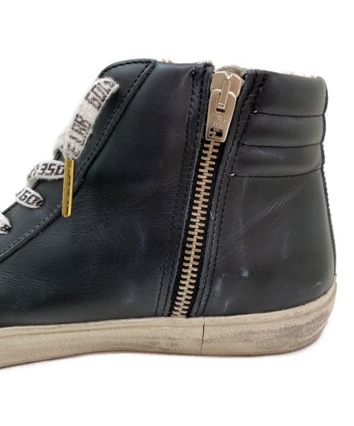 GOLDEN GOOSE（ゴールデングース）GOLDEN GOOSE (ゴールデングース) スタッズハイカットスニーカー ブラック サイズ:38の古着・服飾アイテム