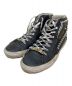 GOLDEN GOOSE（ゴールデングース）の古着「スタッズハイカットスニーカー」｜ブラック