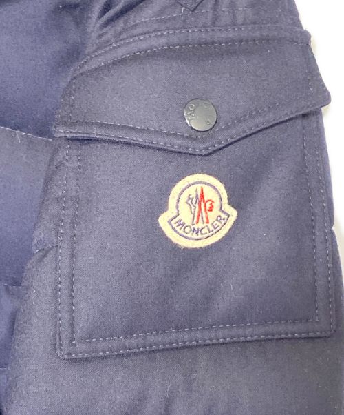 MONCLER（モンクレール）MONCLER (モンクレール) MONTGENEVRE GIUBBOTTO ネイビー サイズ:1の古着・服飾アイテム