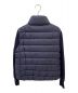 MONCLER (モンクレール) ニット切替ダウンジャケット ネイビー サイズ:M：59800円