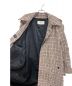 中古・古着 CELINE (セリーヌ) プリンス・オブ・ウェールズ トレンチコート ベージュ サイズ:38：118000円