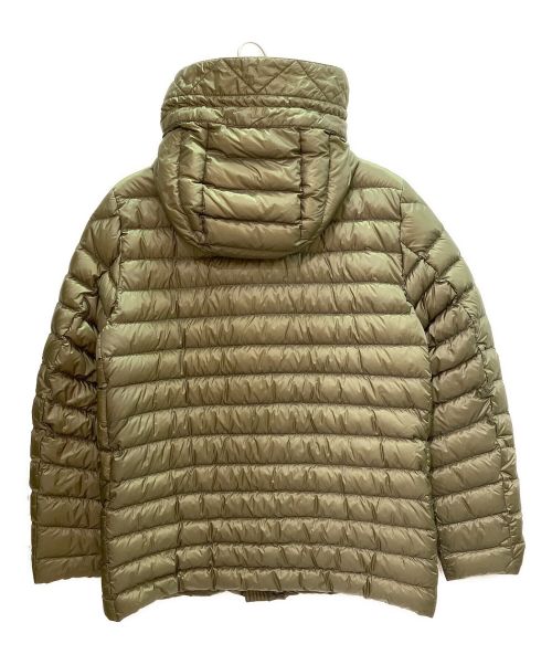 MONCLER（モンクレール）MONCLER (モンクレール) フーデッドダウンジャケット オリーブ サイズ:2の古着・服飾アイテム