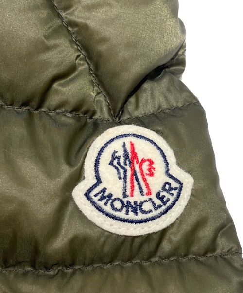 MONCLER（モンクレール）MONCLER (モンクレール) フーデッドダウンジャケット オリーブ サイズ:2の古着・服飾アイテム