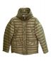 MONCLER（モンクレール）の古着「フーデッドダウンジャケット」｜オリーブ