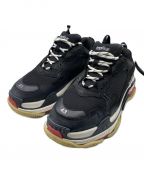 BALENCIAGAバレンシアガ）の古着「TRIPLE S Trainers」｜ブラック