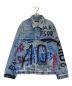 BALENCIAGA（バレンシアガ）の古着「Graphic Denim Jacket」