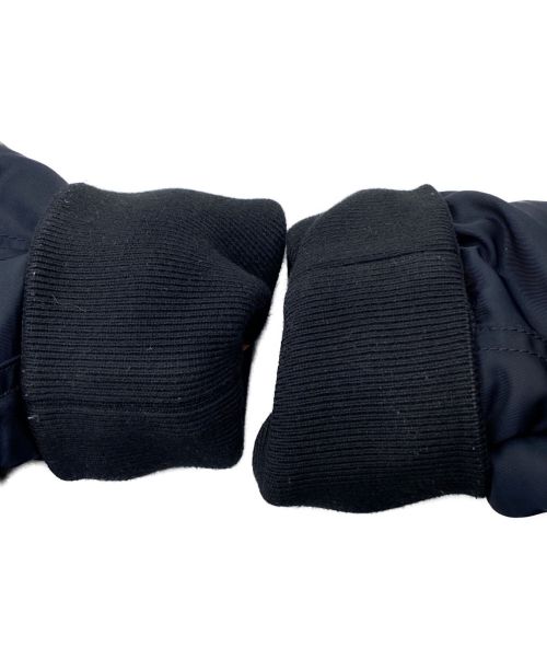 BALENCIAGA（バレンシアガ）BALENCIAGA (バレンシアガ) PARIS刺繍MA-1ボンバーブルゾン ネイビー サイズ:SIZE 44の古着・服飾アイテム