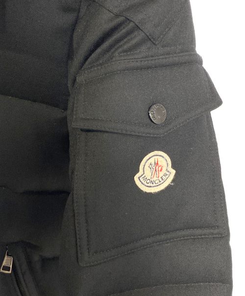 MONCLER（モンクレール）MONCLER (モンクレール) Montgenevre GIUBBOTTO ブラックの古着・服飾アイテム