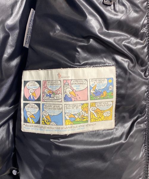 MONCLER（モンクレール）MONCLER (モンクレール) Montgenevre GIUBBOTTO ブラックの古着・服飾アイテム