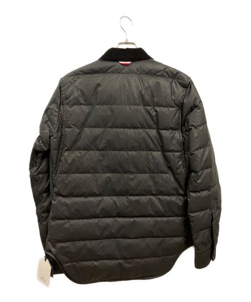 MONCLER（モンクレール）MONCLER (モンクレール) ダウンシャツジャケット ブラック サイズ:3の古着・服飾アイテム