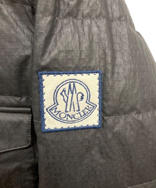 MONCLER（モンクレール）MONCLER (モンクレール) ダウンシャツジャケット ブラック サイズ:3の古着・服飾アイテム