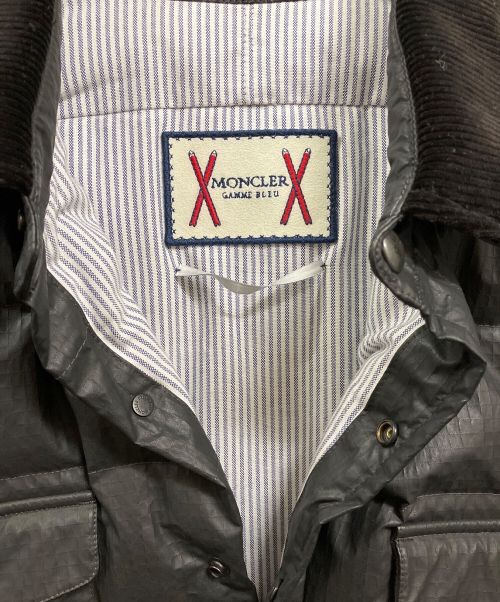 MONCLER（モンクレール）MONCLER (モンクレール) ダウンシャツジャケット ブラック サイズ:3の古着・服飾アイテム