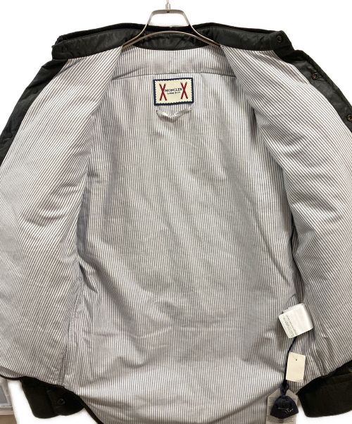 MONCLER（モンクレール）MONCLER (モンクレール) ダウンシャツジャケット ブラック サイズ:3の古着・服飾アイテム