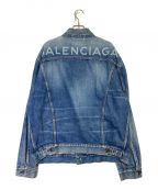 BALENCIAGAバレンシアガ）の古着「バックロゴオーバーサイズジャケット」