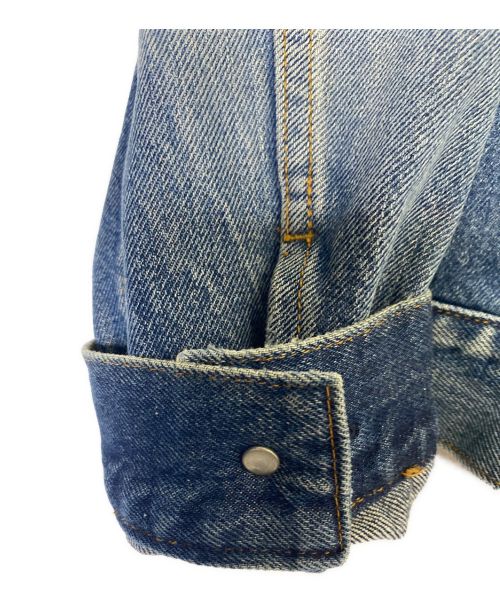 BALENCIAGA（バレンシアガ）BALENCIAGA (バレンシアガ) LOGO COLLAR DENIM TRACKER JACKET サイズ:34の古着・服飾アイテム
