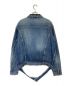 BALENCIAGA (バレンシアガ) LOGO COLLAR DENIM TRACKER JACKET サイズ:34：69800円