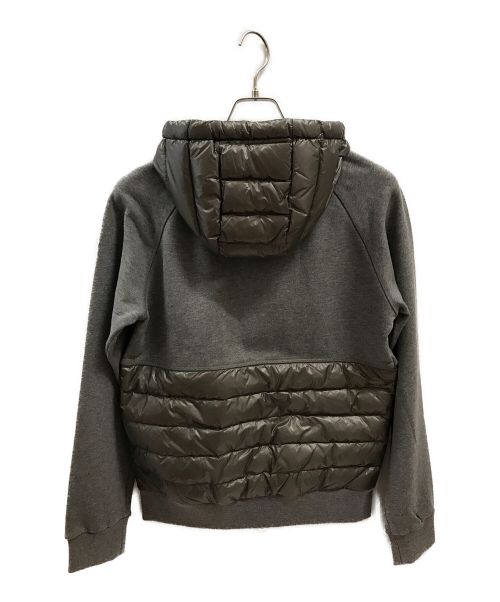 MONCLER（モンクレール）MONCLER (モンクレール) ダウンカーディガン グレー サイズ:Sの古着・服飾アイテム