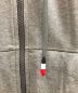中古・古着 MONCLER (モンクレール) ダウンカーディガン グレー サイズ:S：52800円