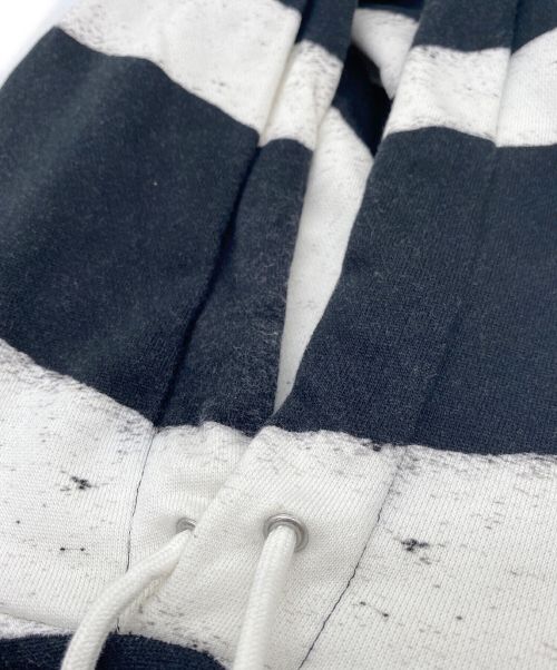 CELINE（セリーヌ）CELINE (セリーヌ) 22SS アーティストプリントフーディ ホワイト×ブラック サイズ:Sの古着・服飾アイテム