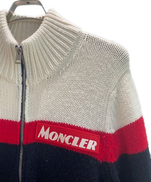 MONCLER（モンクレール）MONCLER (モンクレール) ジップカーディガン サイズ:Lの古着・服飾アイテム