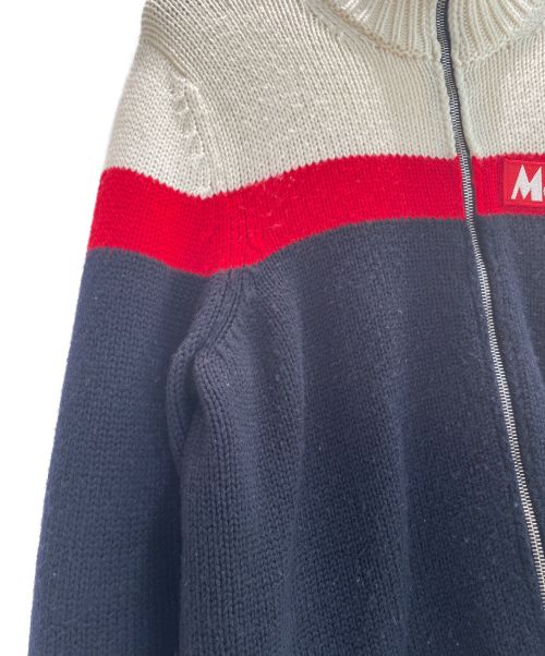 MONCLER（モンクレール）MONCLER (モンクレール) ジップカーディガン サイズ:Lの古着・服飾アイテム
