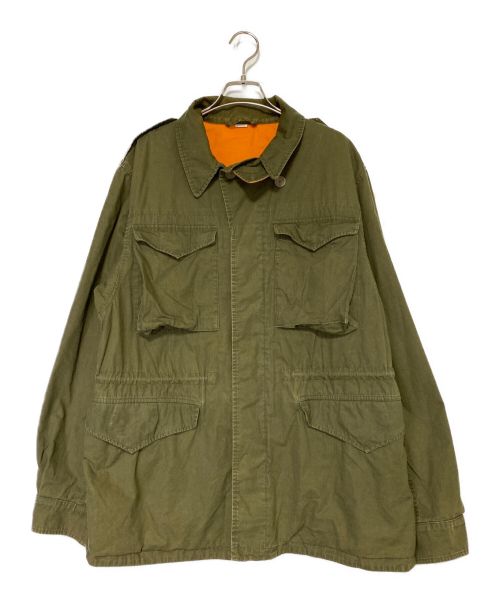 GUCCI（グッチ）GUCCI (グッチ) ヴィンテージロゴフィールドジャケット カーキ サイズ:48の古着・服飾アイテム