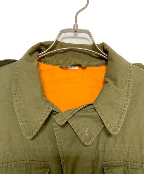 GUCCI（グッチ）GUCCI (グッチ) ヴィンテージロゴフィールドジャケット カーキ サイズ:48の古着・服飾アイテム