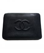 CHANELシャネル）の古着「クラッチバッグ」｜ブラック
