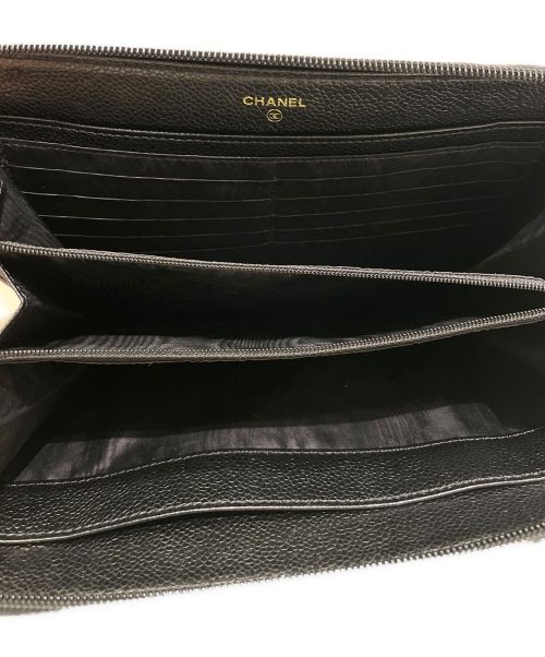 CHANEL（シャネル）CHANEL (シャネル) クラッチバッグ ブラック サイズ:ｰの古着・服飾アイテム