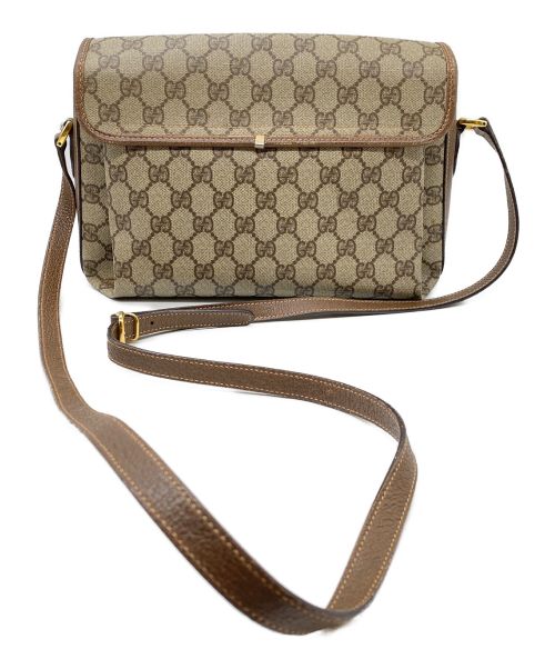 GUCCI（グッチ）GUCCI (グッチ) GG柄ショルダーバッグ ベージュ サイズ:-の古着・服飾アイテム